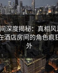 秘语空间深度揭秘：真相风波背后，主持人在酒店房间的角色疯狂令人意外