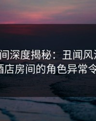 秘语空间深度揭秘：丑闻风波背后，大V在酒店房间的角色异常令人意外